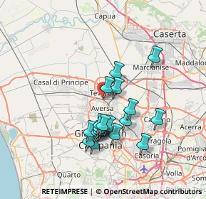 Mappa Via San Lorenzo, 81031 Aversa CE, Italia (6.61632)