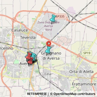 Mappa Via Sandro Pertini, 81030 Gricignano di Aversa CE, Italia (2.257)