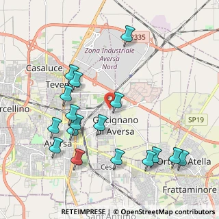 Mappa Via Sandro Pertini, 81030 Gricignano di Aversa CE, Italia (2.40824)
