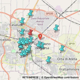 Mappa Via Sandro Pertini, 81030 Gricignano di Aversa CE, Italia (2.231)