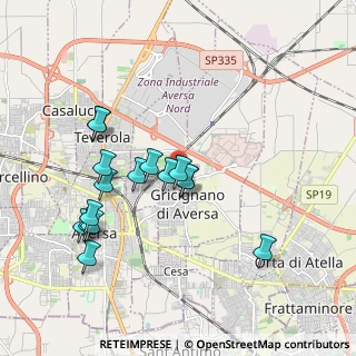 Mappa Via Sandro Pertini, 81030 Gricignano di Aversa CE, Italia (1.97125)