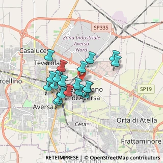 Mappa Via Sandro Pertini, 81030 Gricignano di Aversa CE, Italia (1.468)