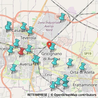 Mappa Via Sandro Pertini, 81030 Gricignano di Aversa CE, Italia (3.035)