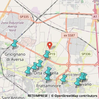Mappa Via Fausto Coppi, 81030 Orta di Atella CE, Italia (3.16)