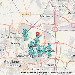 Mappa Via Fausto Coppi, 81030 Orta di Atella CE, Italia (3.85462)