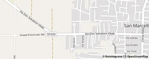 Mappa サン・マルチェッリーノ
