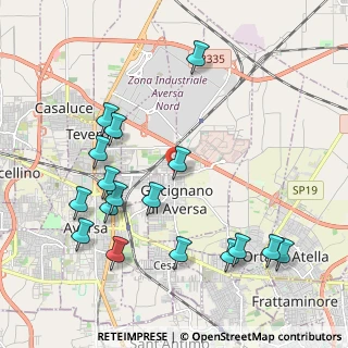 Mappa 81030 Gricignano di Aversa CE, Italia (2.45706)