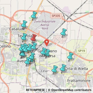 Mappa 81030 Gricignano di Aversa CE, Italia (2.319)