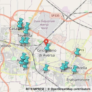 Mappa 81030 Gricignano di Aversa CE, Italia (2.84118)