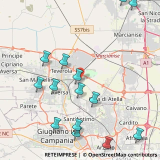 Mappa 81030 Gricignano di Aversa CE, Italia (5.78714)