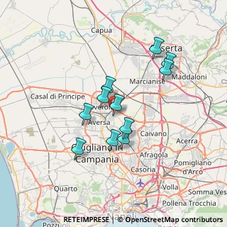 Mappa 81030 Gricignano di Aversa CE, Italia (6.24455)