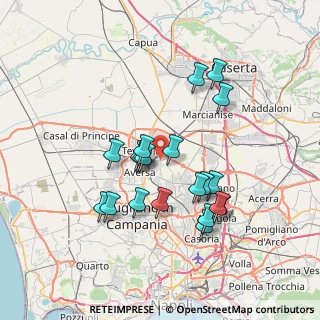 Mappa 81030 Gricignano di Aversa CE, Italia (7.0035)