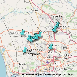 Mappa 81030 Gricignano di Aversa CE, Italia (5.90308)