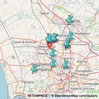 Mappa 81030 Gricignano di Aversa CE, Italia (5.9975)
