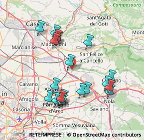 Mappa Via Calabria, 81027 San Felice A Cancello CE, Italia (8.1065)