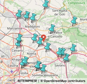 Mappa Via Calabria, 81027 San Felice A Cancello CE, Italia (9.698)