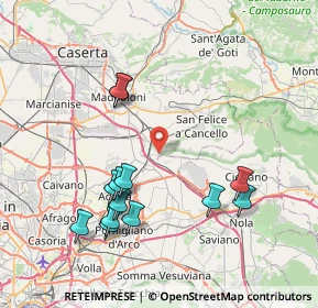 Mappa Via Calabria, 81027 San Felice A Cancello CE, Italia (8.78692)