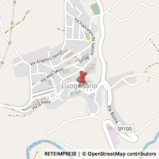 Mappa Piazza Seminarista Nicola di Stasio, 10, 83040 Luogosano, Avellino (Campania)