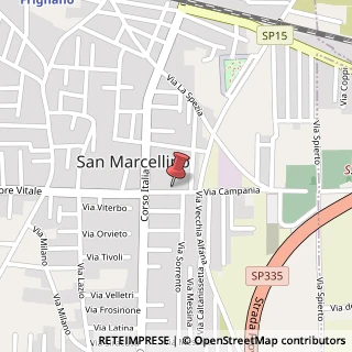 Mappa Via Campania, 13, 81030 San Marcellino, Caserta (Campania)