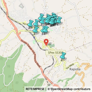 Mappa SS 303, 85025 Melfi PZ, Italia (1.028)
