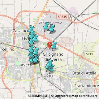 Mappa Via Salvatore, 81030 Gricignano di Aversa CE, Italia (1.8595)