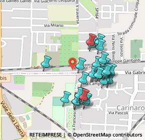 Mappa Via Madonnelle, 81031 Teverola CE, Italia (0.22143)