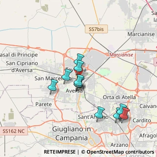 Mappa Via Provinciale Teverola Carinaro, 81030 Teverola CE, Italia (3.775)
