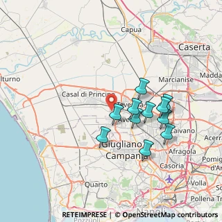 Mappa Via Roma, 81030 San Marcellino CE, Italia (6.77636)