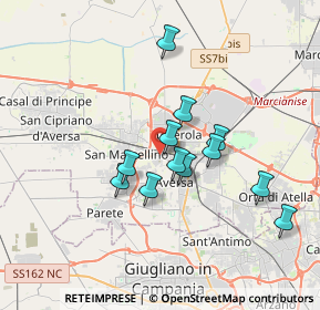 Mappa Via dei Mille, 81031 Aversa CE, Italia (3.11417)