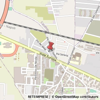 Mappa Via dei Mille, 6, 81031 Aversa, Caserta (Campania)