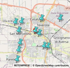 Mappa Via dei Mille, 81031 Aversa CE, Italia (2.18083)