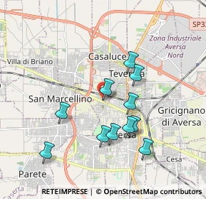 Mappa Via dei Mille, 81031 Aversa CE, Italia (1.83636)