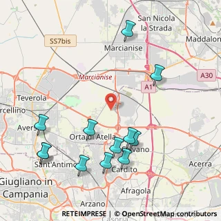 Mappa Via Nuova Cimitero, 81030 Orta di Atella CE, Italia (5.20083)