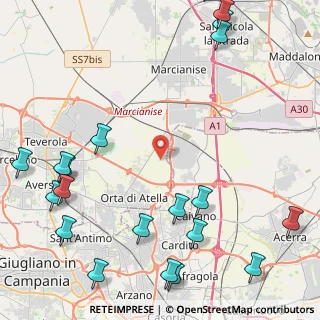 Mappa Via Nuova Cimitero, 81030 Orta di Atella CE, Italia (6.847)