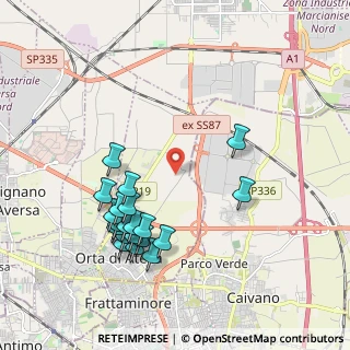 Mappa Via Nuova Cimitero, 81030 Orta di Atella CE, Italia (2.221)