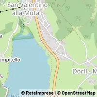 Karte Curon Venosta