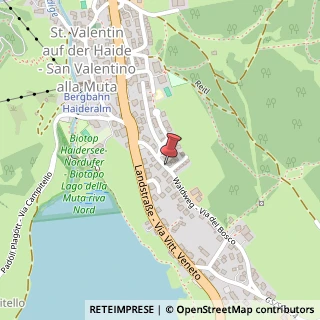Mappa Via del Bosco, 7, 39027 Curon Venosta, Bolzano (Trentino-Alto Adige)