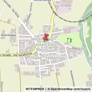 Mappa Piazza Floriani, 15-F, 39030 Valdaora, Bolzano (Trentino-Alto Adige)