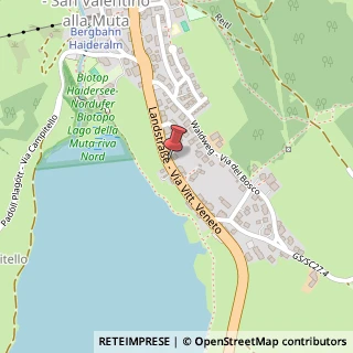 Mappa Via Vittorio Veneto, 2, 39027 Curon Venosta, Bolzano (Trentino-Alto Adige)
