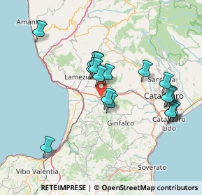 Mappa Strada Statale 280 Località Comuni Condomini Centro Commerciale Due Mari, 88025 Maida CZ, Italia (15.34316)