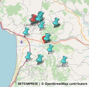 Mappa Contrada Garrube, 88040 Feroleto Antico CZ, Italia (7.316)