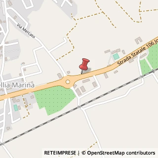Mappa Strada Statale 106 Jonica, 151, 88050 Sellia Marina, Catanzaro (Calabria)