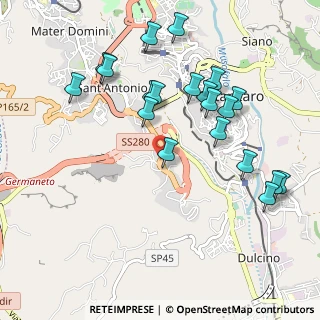 Mappa Via de Filippis, 88100 Catanzaro CZ, Italia (1.171)
