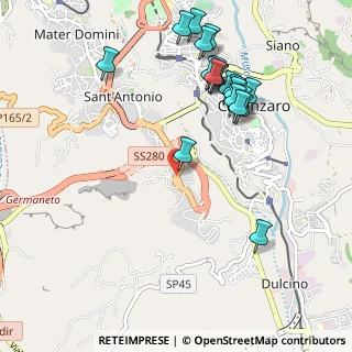 Mappa Via de Filippis, 88100 Catanzaro CZ, Italia (1.2445)