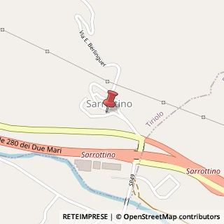 Mappa Via sandro pertini 4, 88056 Tiriolo, Catanzaro (Calabria)