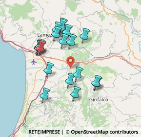 Mappa Strada Statale 19 Dir, 88025 Maida CZ, Italia (7.45105)