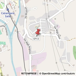 Mappa Via degli Svevi, 1, 88100 Catanzaro, Catanzaro (Calabria)