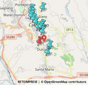 Mappa V.le degli Angioini, 88100 Catanzaro CZ, Italia (1.83067)