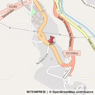 Mappa Via Paolo Orsi, 1, 88100 Catanzaro, Catanzaro (Calabria)