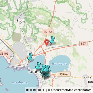 Mappa Piazza della Liberazione, 74123 Paolo VI TA, Italia (5.51929)